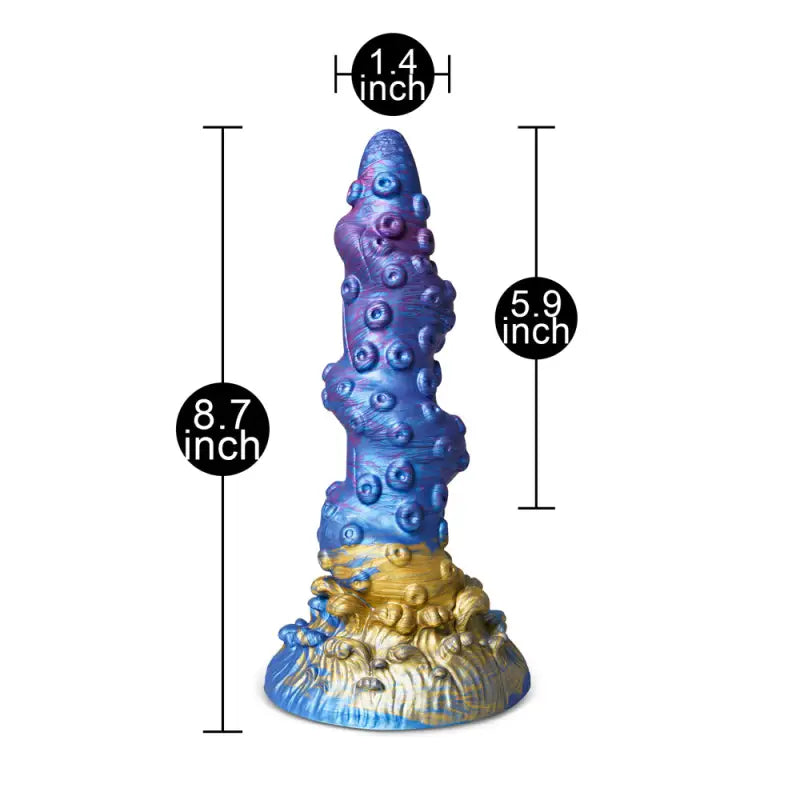 Alien Dildo with Suction Cup Type III for Versatile Pleasure