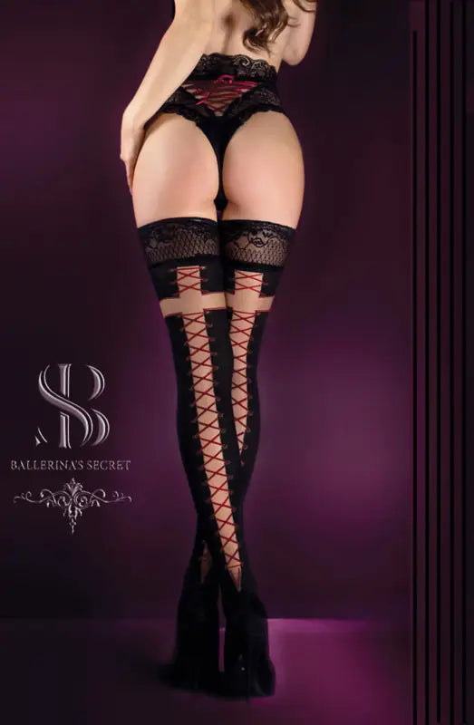 Ballerina Special Black Skin Hold Ups for Unforgettable Moments