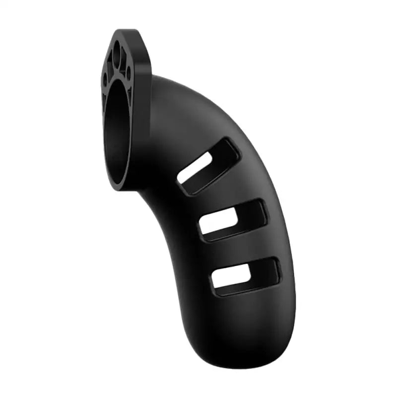 Black Silicone Chastity Cage for Men