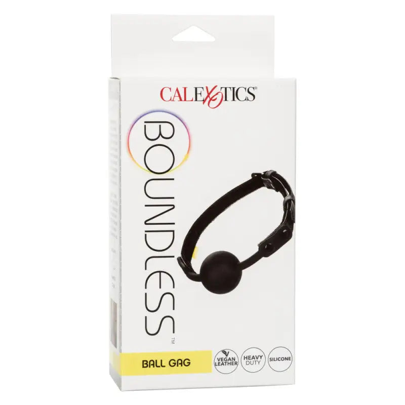 Boundless Ball Gag in Body-Safe Silicone and Vegan Leather