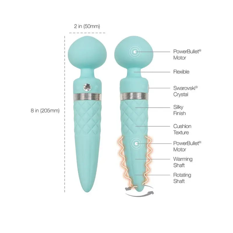 Discover Intimacy with the Pillow Talk Sultry Wand Massager