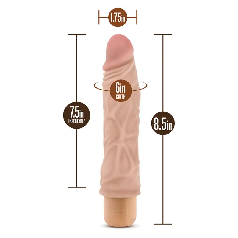 Discover Pleasure with the Dr. Skin Cock Vibe Vibrating Dildo