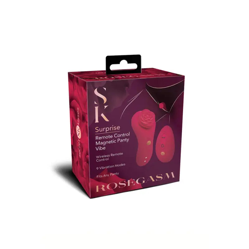 Discover Secret Kisses Rosegasm with the Rose Surprise Panty Vibe