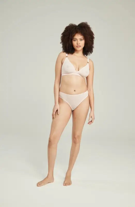 Discover Sheer Deco High Leg Brief for an Everyday Silhouette