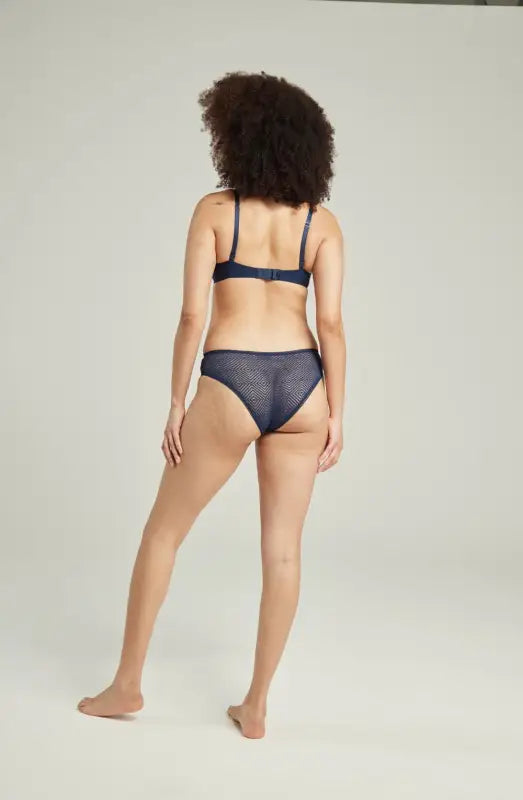 Discover Sheer Deco High Leg Brief for an Everyday Silhouette