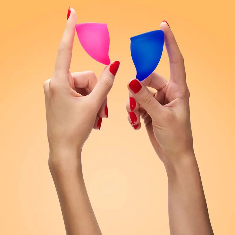 Fun Factory Fun Cup Explore Kit Pink and Ultramarine - Menstrual Cups