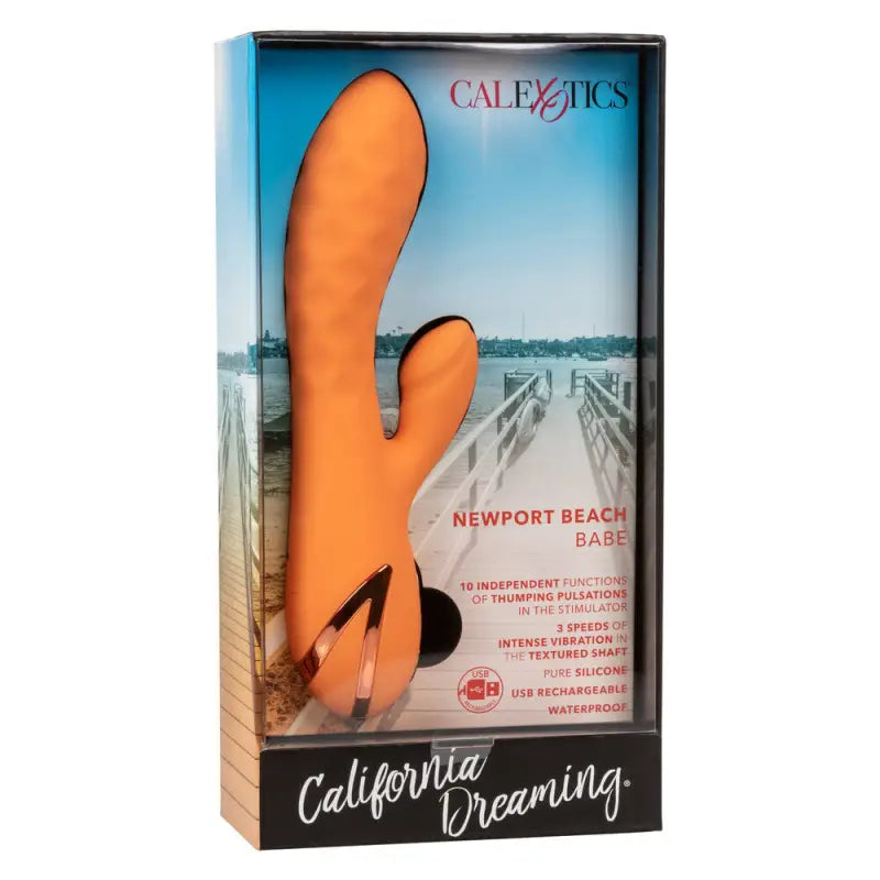 Discover the Newport Beach Babe Vibrator with Adjustable Shaft Vibration Speeds