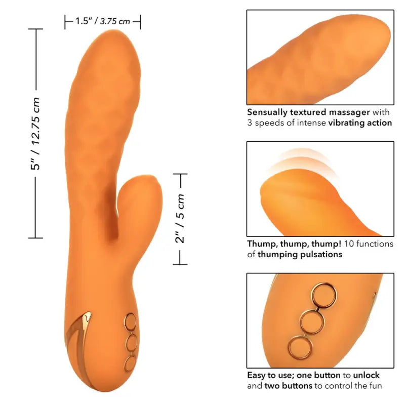 Discover the Newport Beach Babe Vibrator with Adjustable Shaft Vibration Speeds