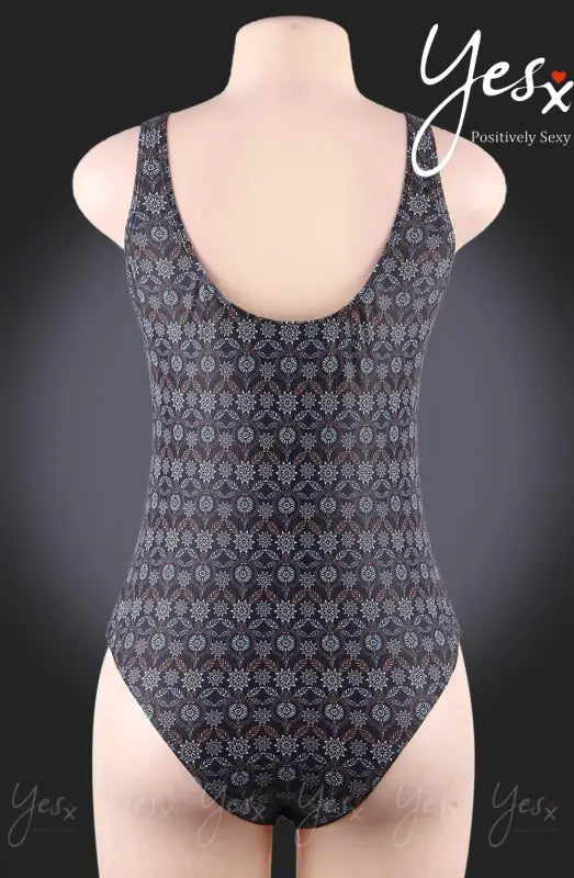Discover the YesX YX961 One Piece Swimsuit Navy with Stunning Print Design