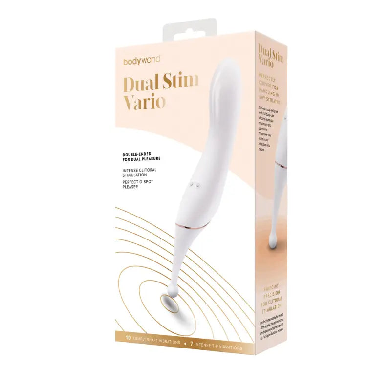 Discover Ultimate Pleasure with Bodywand Dual Stim Vario Clit Stimulator