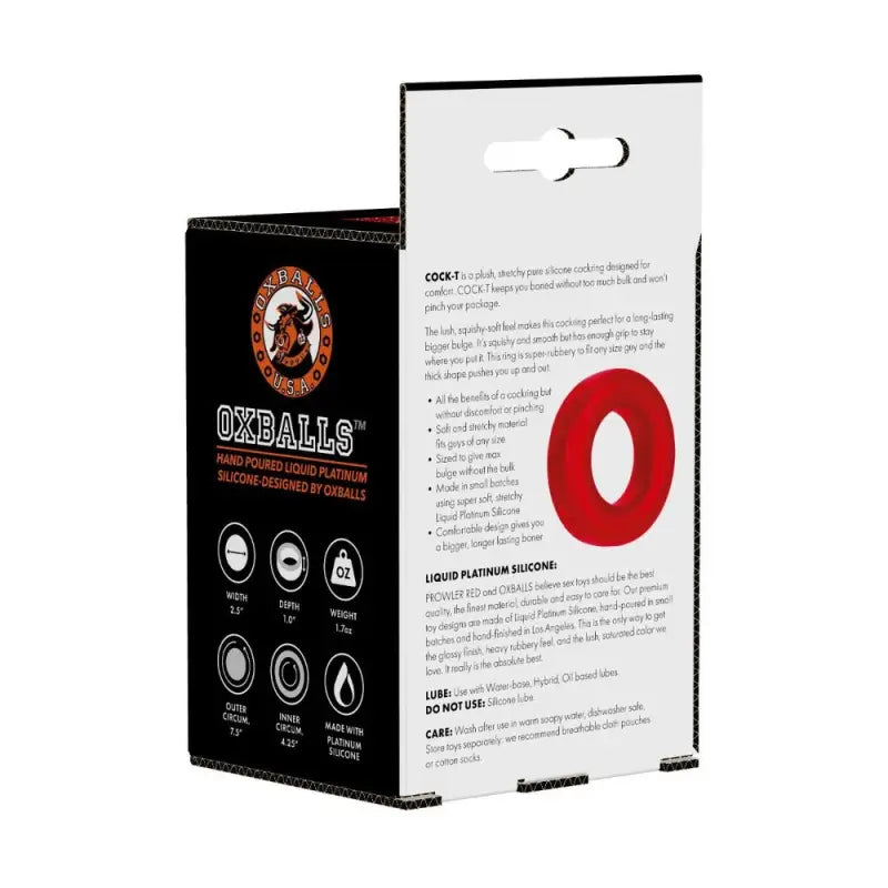 Discover Ultimate Pleasure with Prowler Red Cock T Comfort Ring