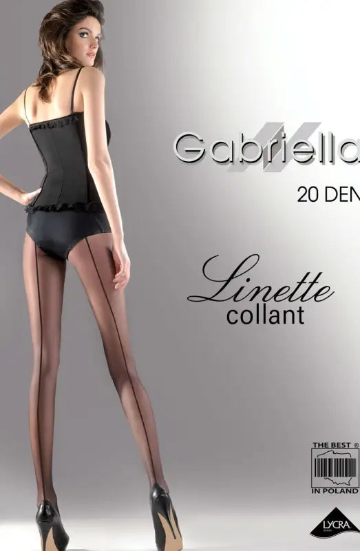 Elevate Elegance with Gabriella Classic Linette Tights Black