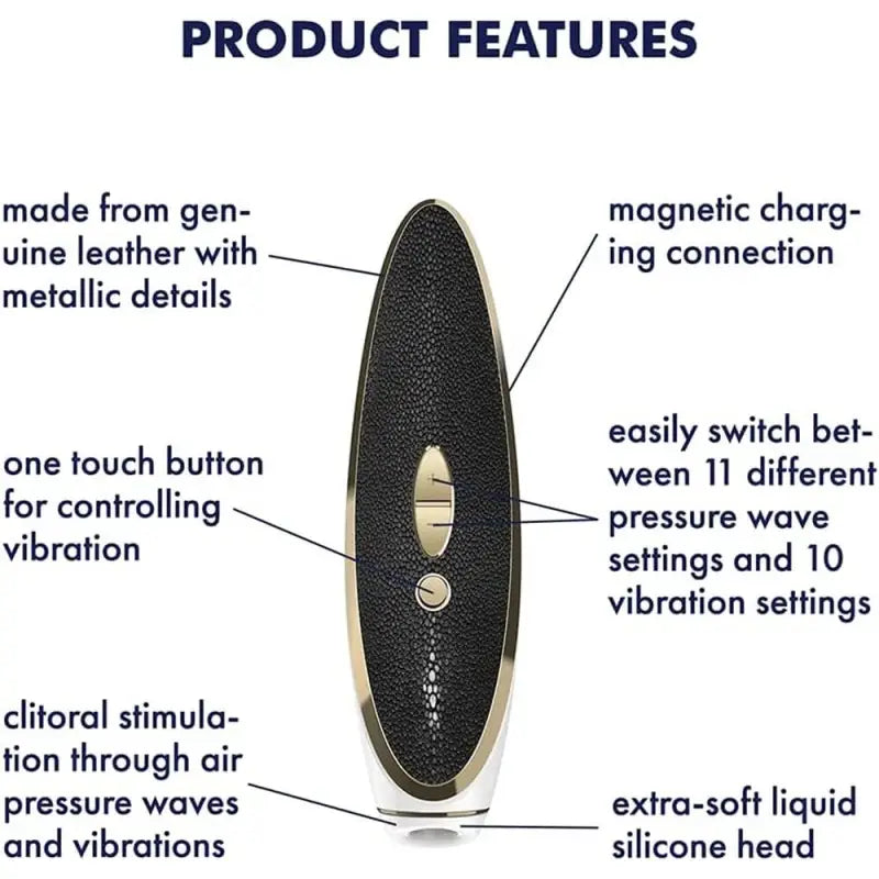 Elevate Intimacy with Satisfyer Luxury Haute Couture Clitoral Massager