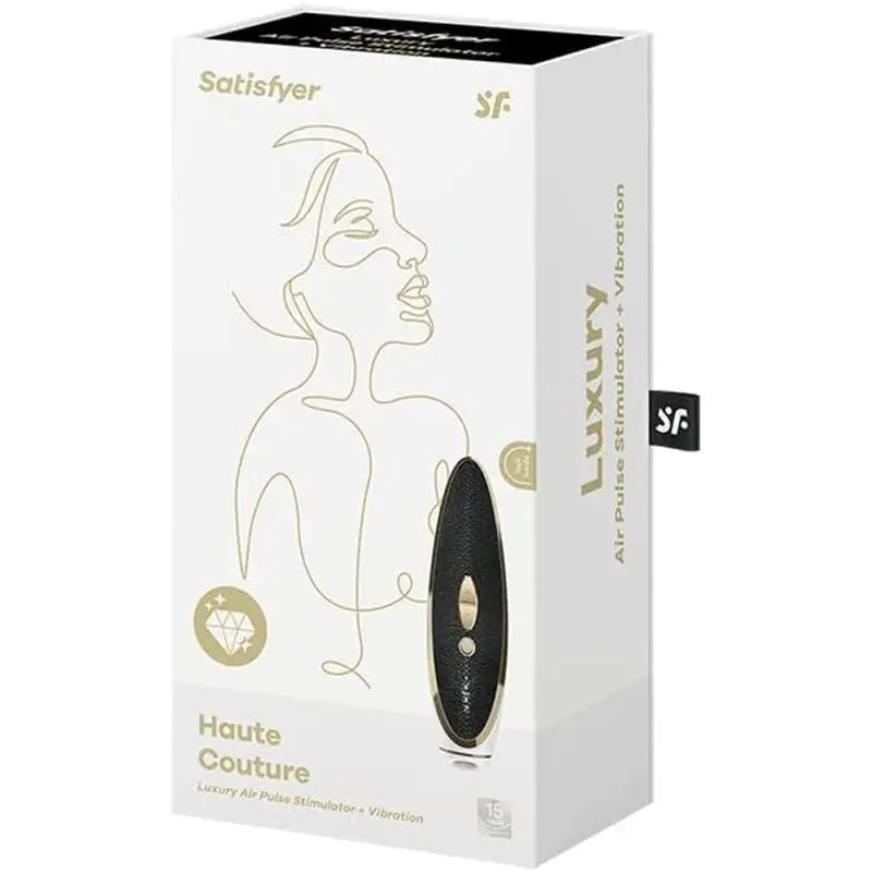 Elevate Intimacy with Satisfyer Luxury Haute Couture Clitoral Massager