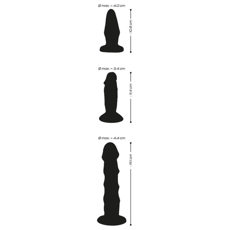 Elevate Pleasure with the Crystal Clear Anal Training Set