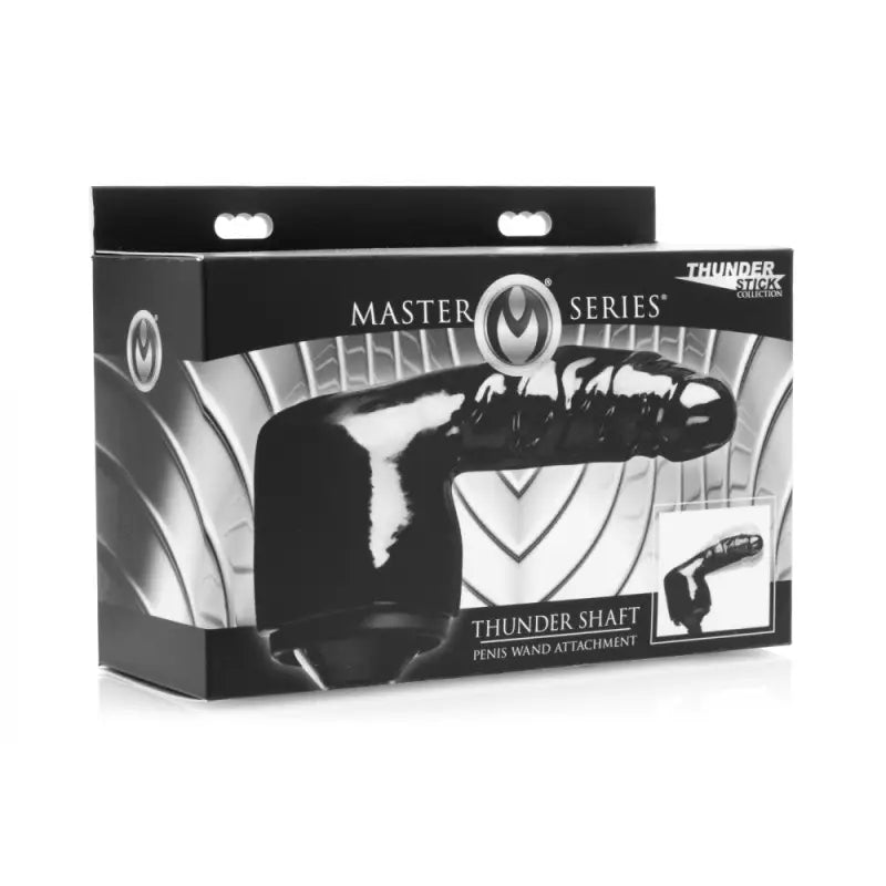 Elevate Pleasure with the Master Series Thunder Shaft Penis Wand Attachment