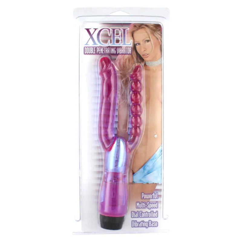Elevate Pleasure with the XCEL Double Penetrating Vibrator
