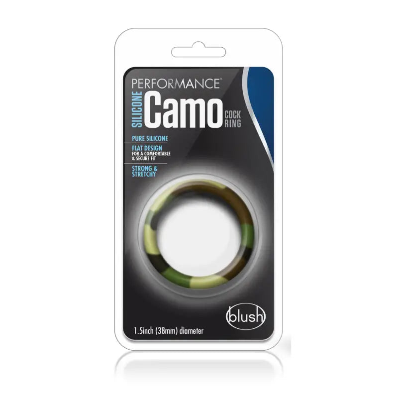 Elevate Your Game with the Performance Green Camo Cock Ring