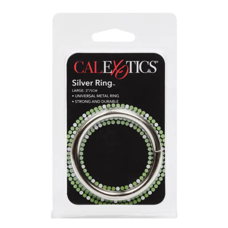 Elevate Your Intimacy with the Large Silver Cock Ring for Enhanced Pleasure