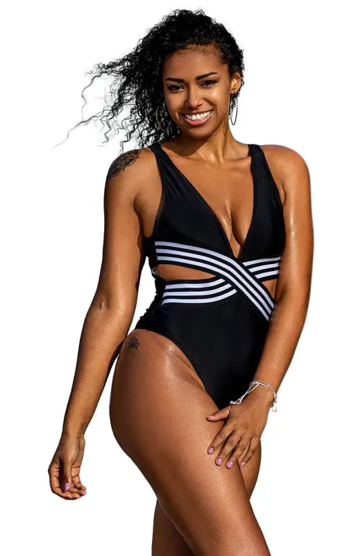 Elevate Your Style with the YesX YX980 Sexy Black Swimsuit