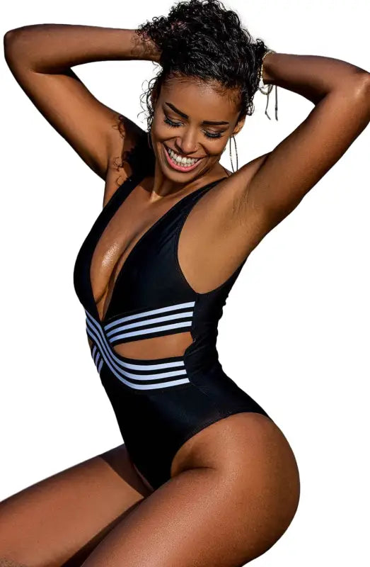 Elevate Your Style with the YesX YX980 Sexy Black Swimsuit