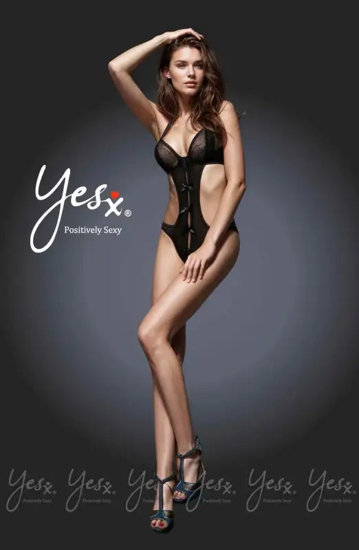 Elevate Your Wardrobe with the Yesx YX415 Teddy Black Sensual Design - S/M