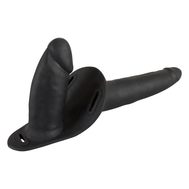 Embrace Excitement with the Black Double Dildo Strap for Ultimate Pleasure