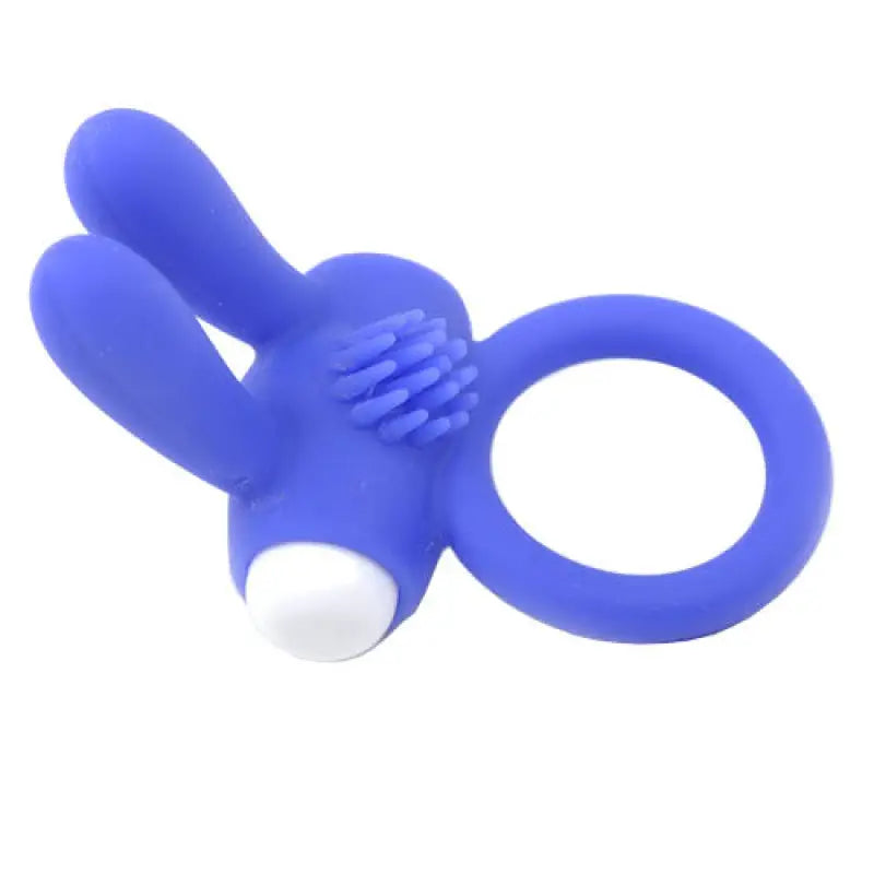 Exciting Rabbit Ears Blue Cock Ring for Ultimate Pleasure Moments