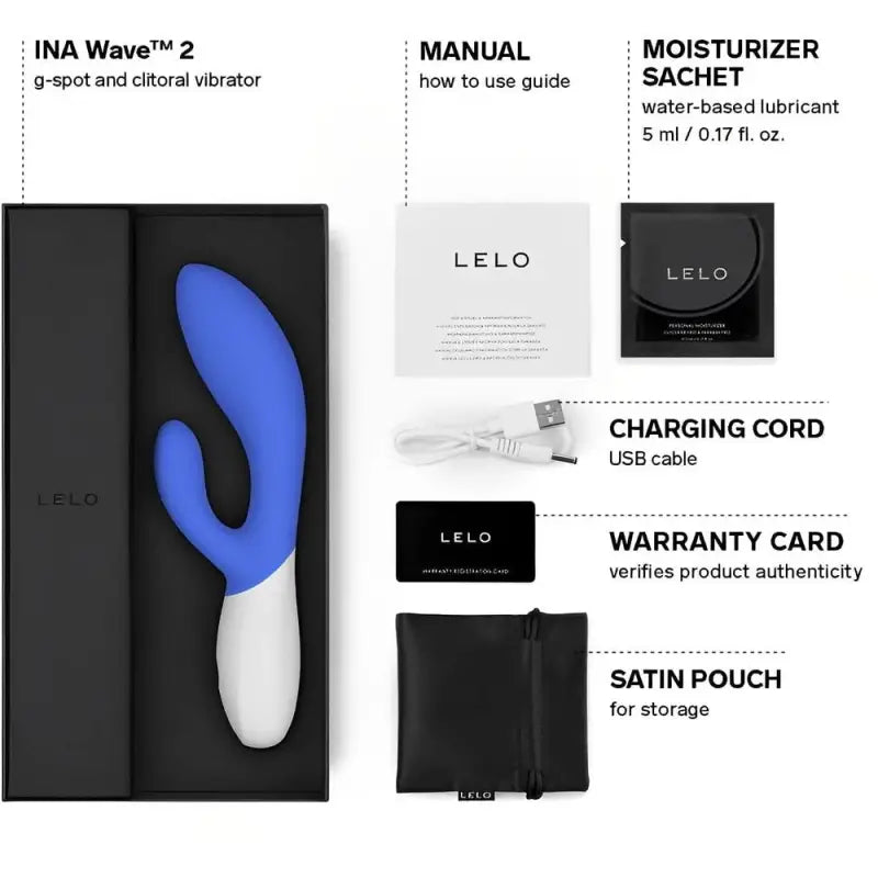 Experience Bliss with Lelo Ina Wave Luxury Rechargeable Vibe