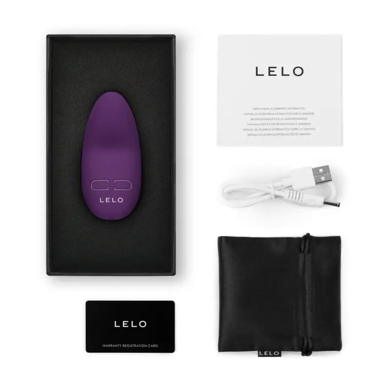 Experience Bliss with Lelo Lily Dark Plum Petite Personal Massager