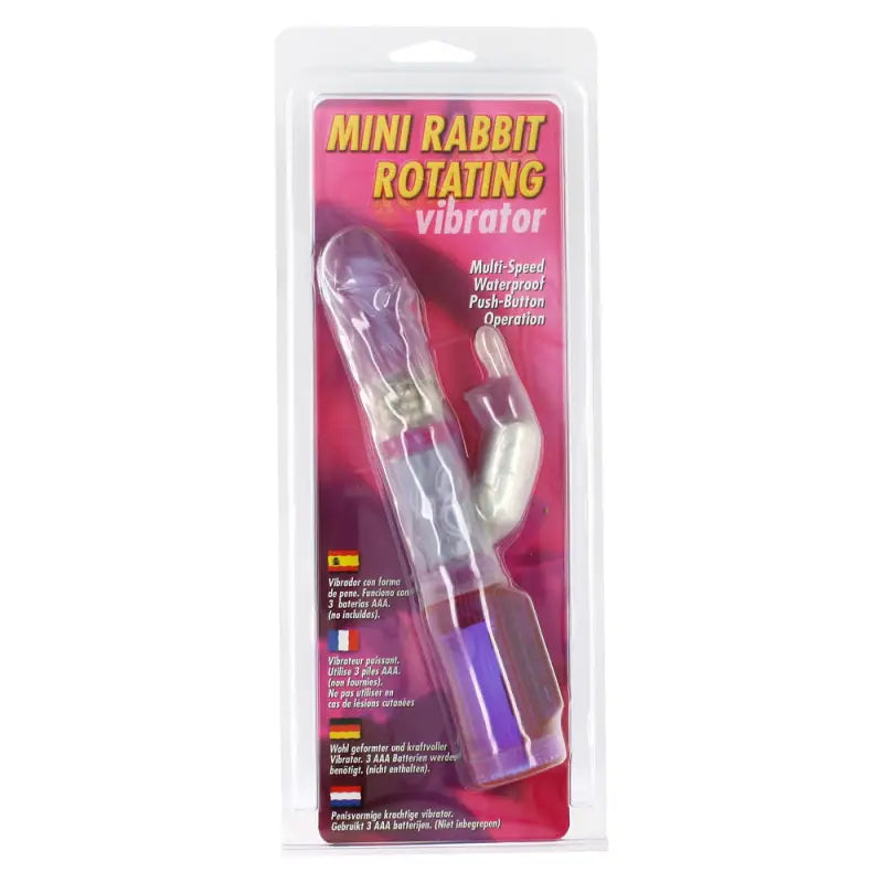 Experience Bliss with the Mini Rabbit Rotating Vibrator for Ultimate Pleasure