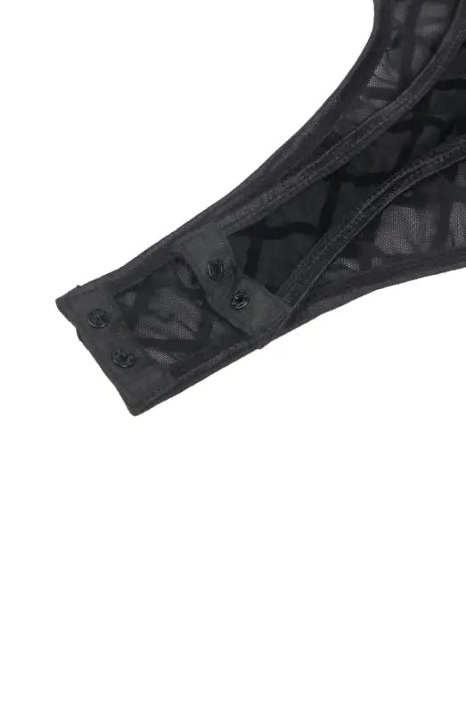 Experience Bold Elegance with the YesX YX846 Black Bodysuit