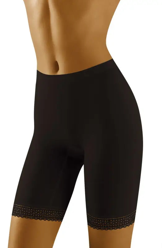 Experience Comfort with Wolbar Rona Black Shaping Shorts