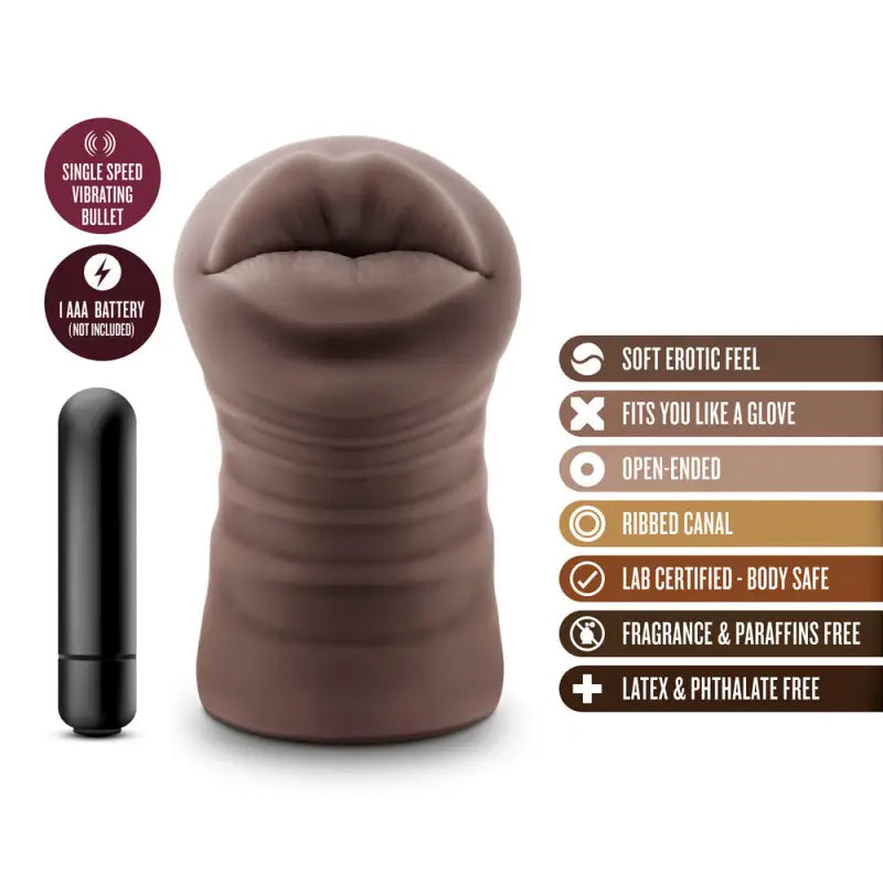 Experience Delight with Hot Chocolate Renee Mouth Vibrating Pleasure