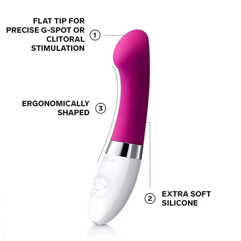 Experience Ecstasy with Lelo Gigi Deep Rose G-Spot Massage Vibrator