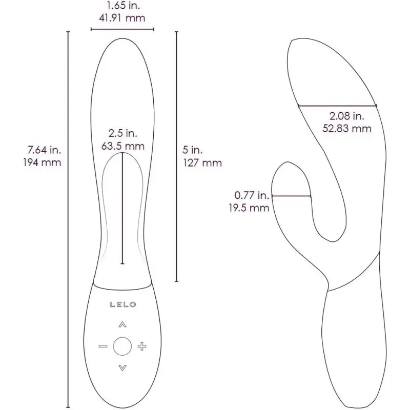 Experience Ecstasy with Lelo Ina Wave 2 Rechargeable Vibe Plum