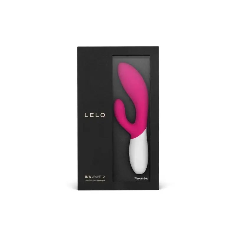 Experience Ecstasy with Lelo Ina Wave Luxury Rechargeable Vibe Cerise