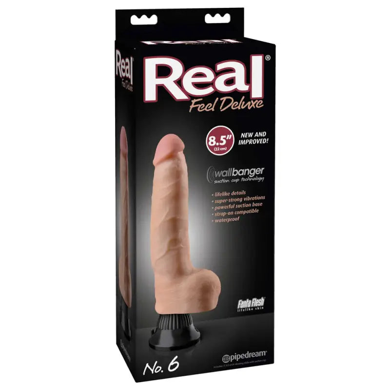 Experience Ecstasy with Real Feel Deluxe Flesh Penis Vibrator