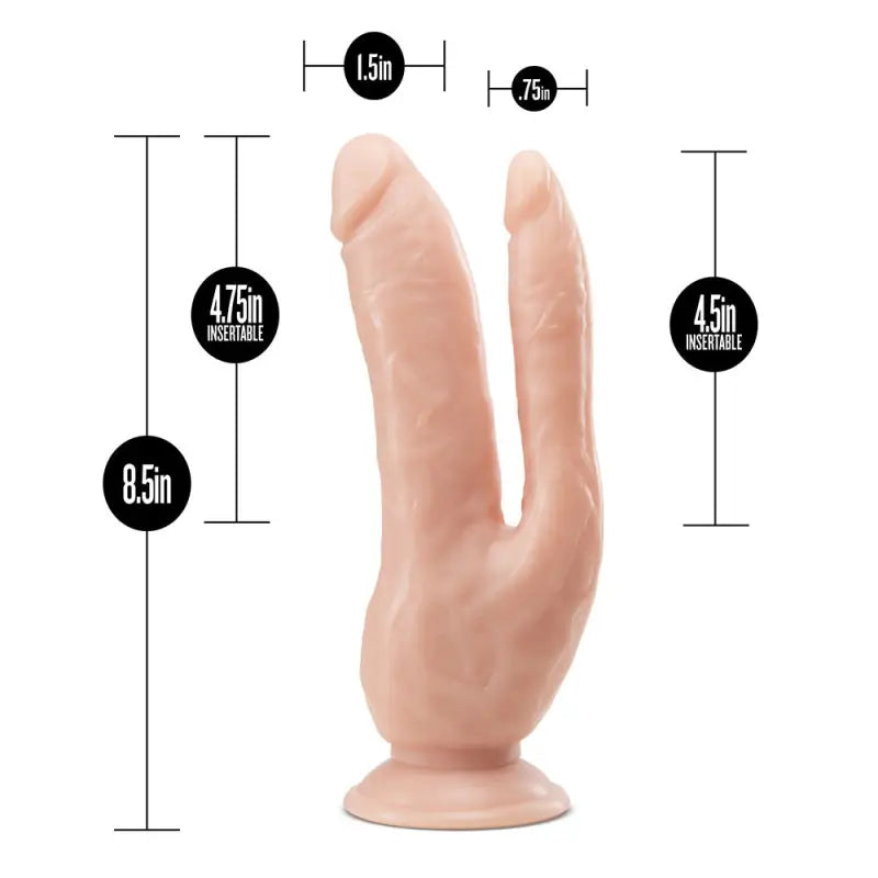 Experience Ecstasy with the 8 Inch Dual Penetrating Dildo