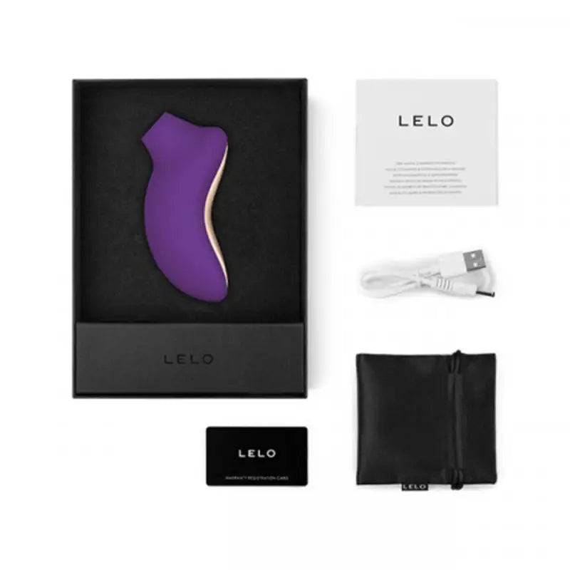 Experience Ecstasy with the Lelo Sona 2 Purple Clitoral Vibrator