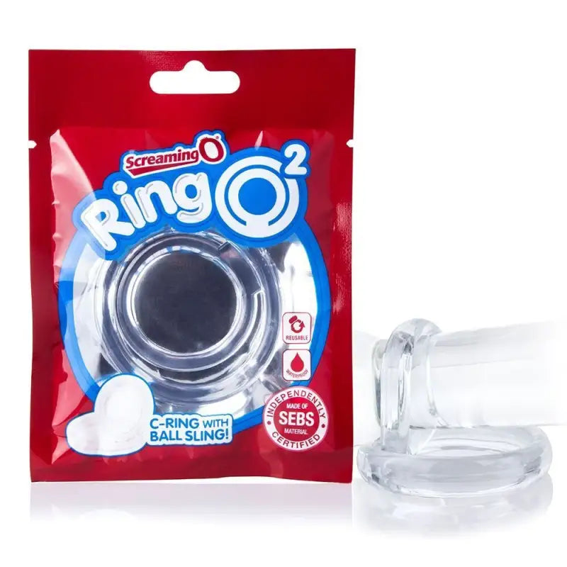 Experience Ecstasy with the Screaming O Ringo Cock and Ball Ring