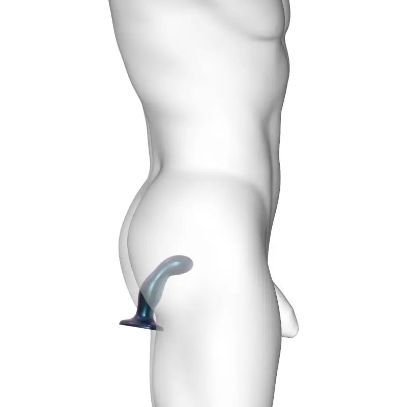Strap On Me - Dildo Plug Snaky Metallic Blue - M