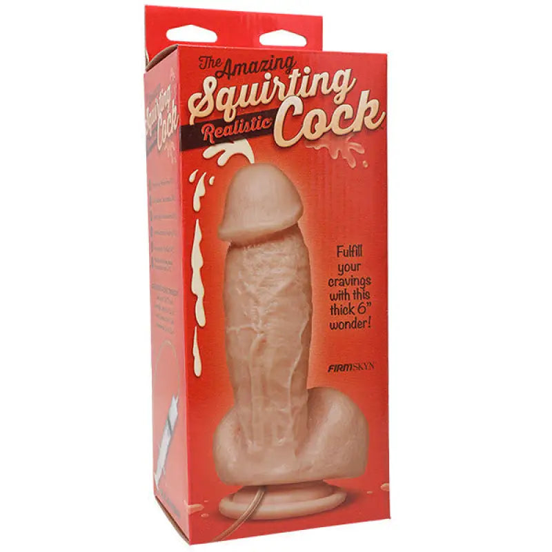 Experience Ecstasy with the Squirting Realistic Dildo