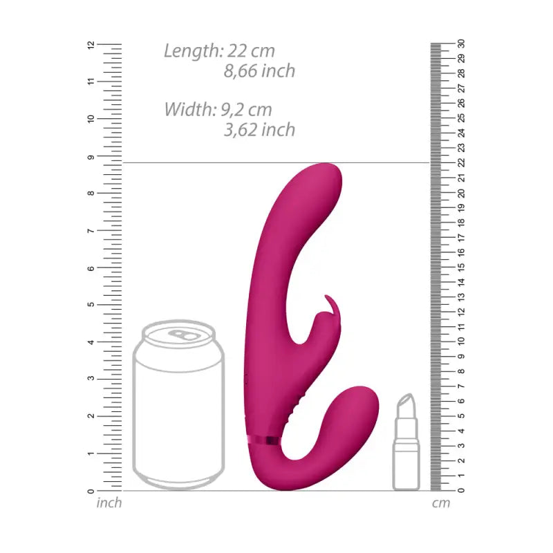 Experience Ecstasy with the Vive Suki Triple Action Strapless Vibrator