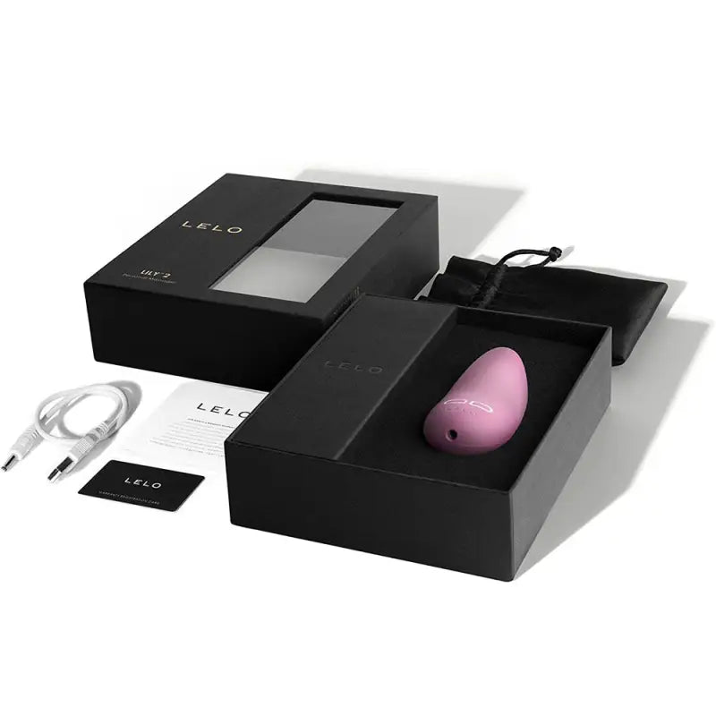 Experience Elegance with the Lelo Lily Rechargeable Clitoral Vibrator Pink Rose