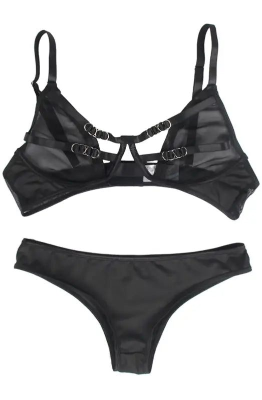 Experience Elegance with the YesX YX833 Black Bra Set