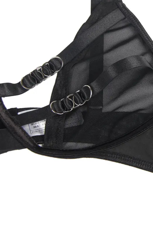 Experience Elegance with the YesX YX833 Black Bra Set