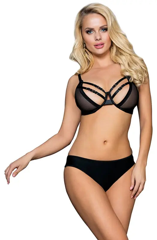 Experience Elegance with the YesX YX833 Black Bra Set