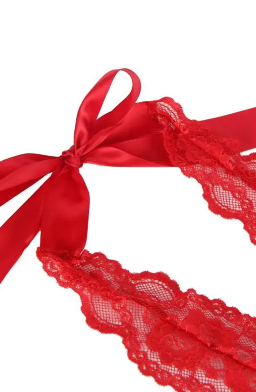 Experience Elegance with the YesX YX856Q Hot Red Teddy for Confident Women