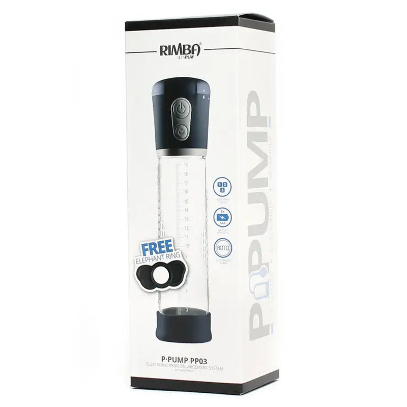 Experience Enhanced Pleasure with Rimba PPump PP03 Electronic System